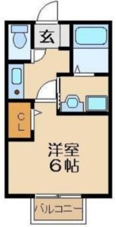 アーバンハイムの物件間取画像